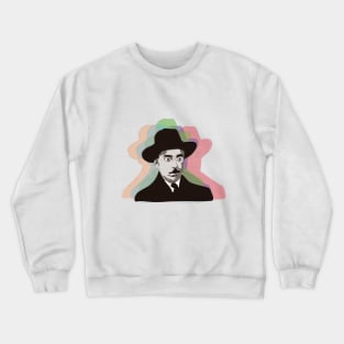 Portrait of Fernando Pessoa Crewneck Sweatshirt